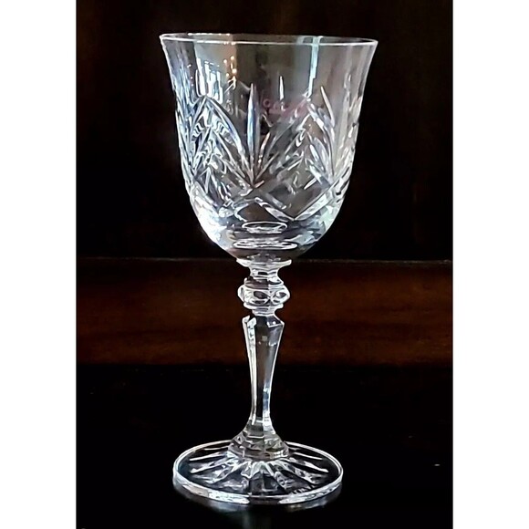 Galway Irish Crystal Galway Signed  Red Wine 7” Glasses Set of 4 w/Box  Ireland - Picture 2 of 4